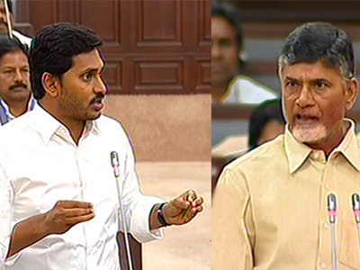 chandrababu naidu,andhra pradesh assembly meet,ys jaganmohan reddy  జగన్ లో మార్పు - చంద్రబాబు యధా రాజా!